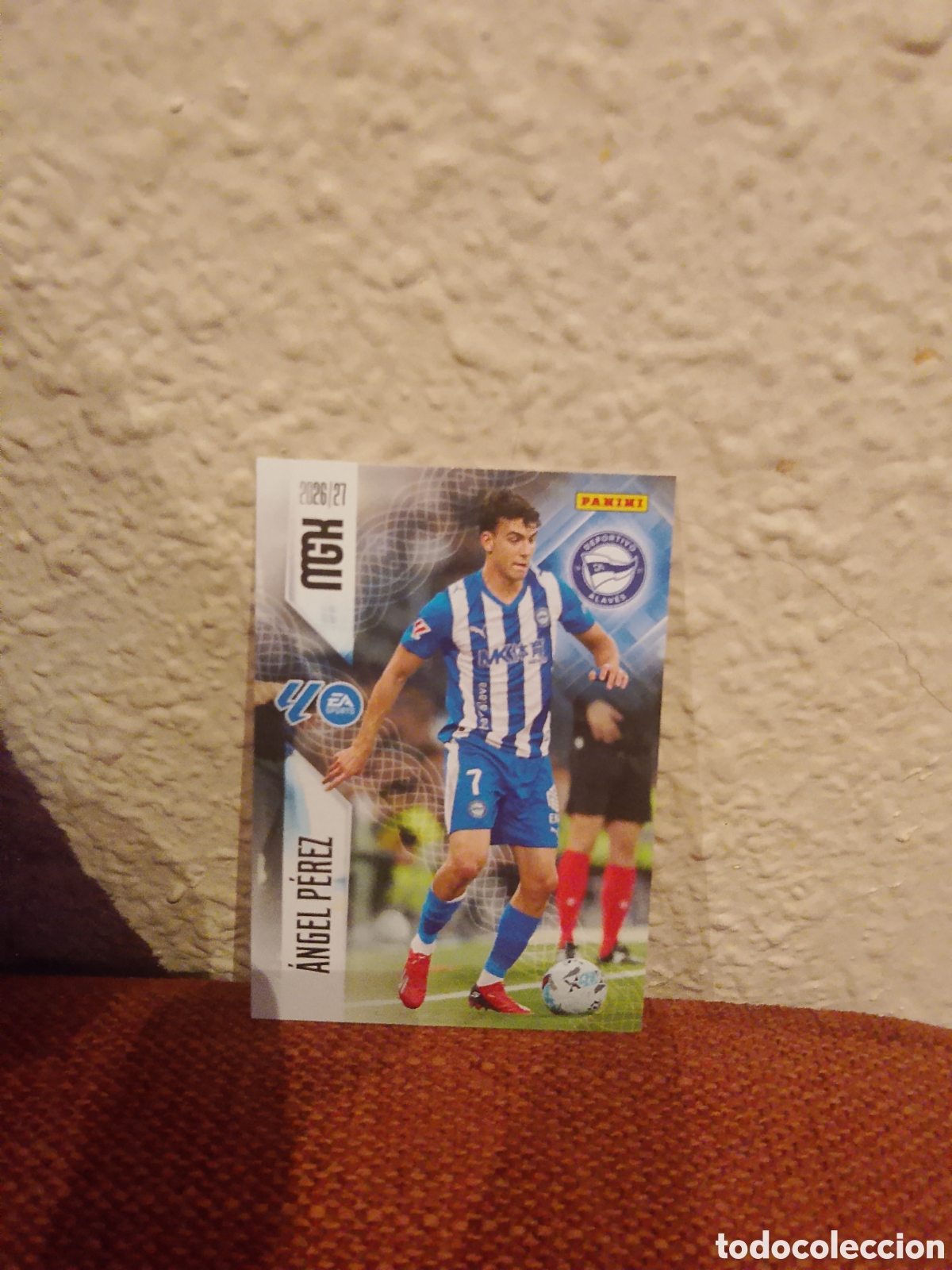Football Stickers: &Aacute;ngel P&eacute;rez 33 Alaves megacracks 26/27