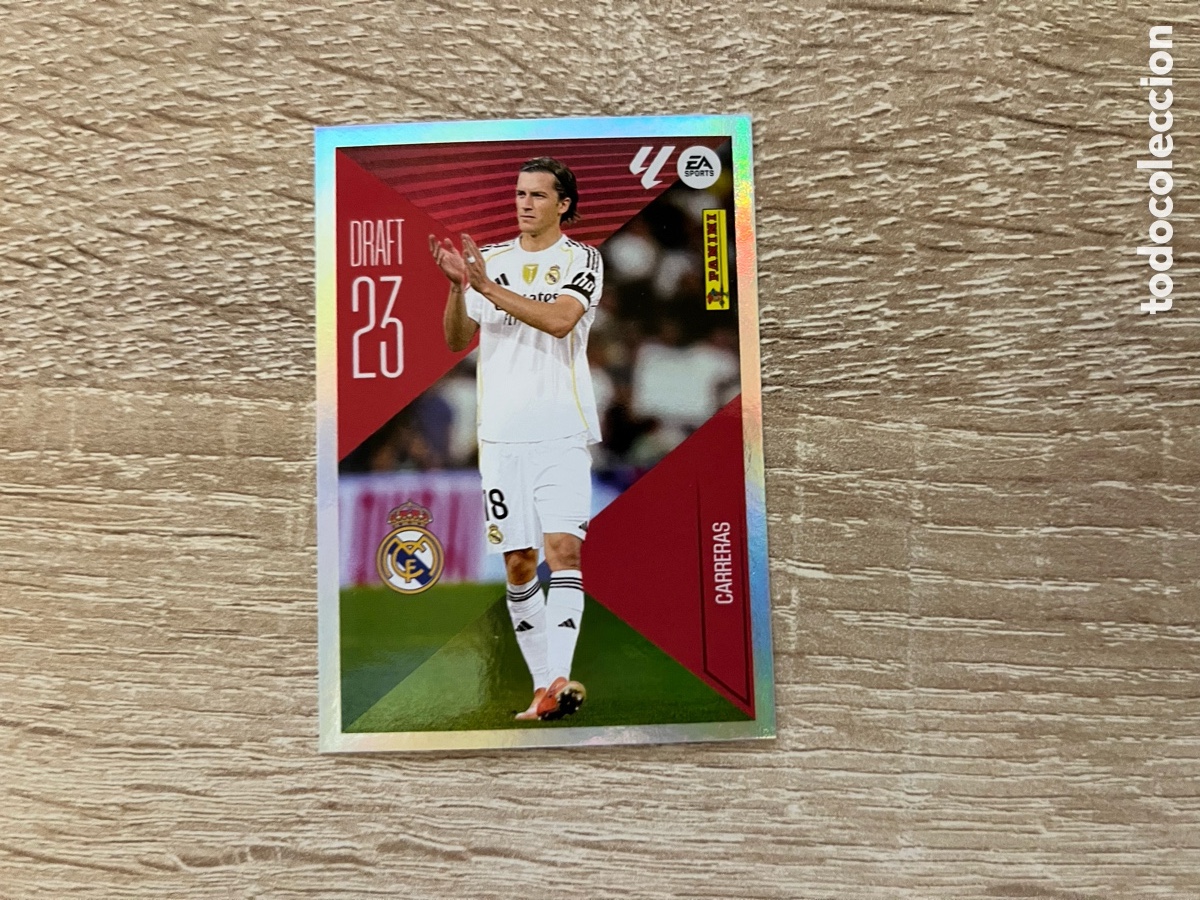 Football Stickers: 5 CARRERAS DRAFT 23 LIGA ESTE EDICIONES ESTE 2026 2027 26 27 REAL MADRID