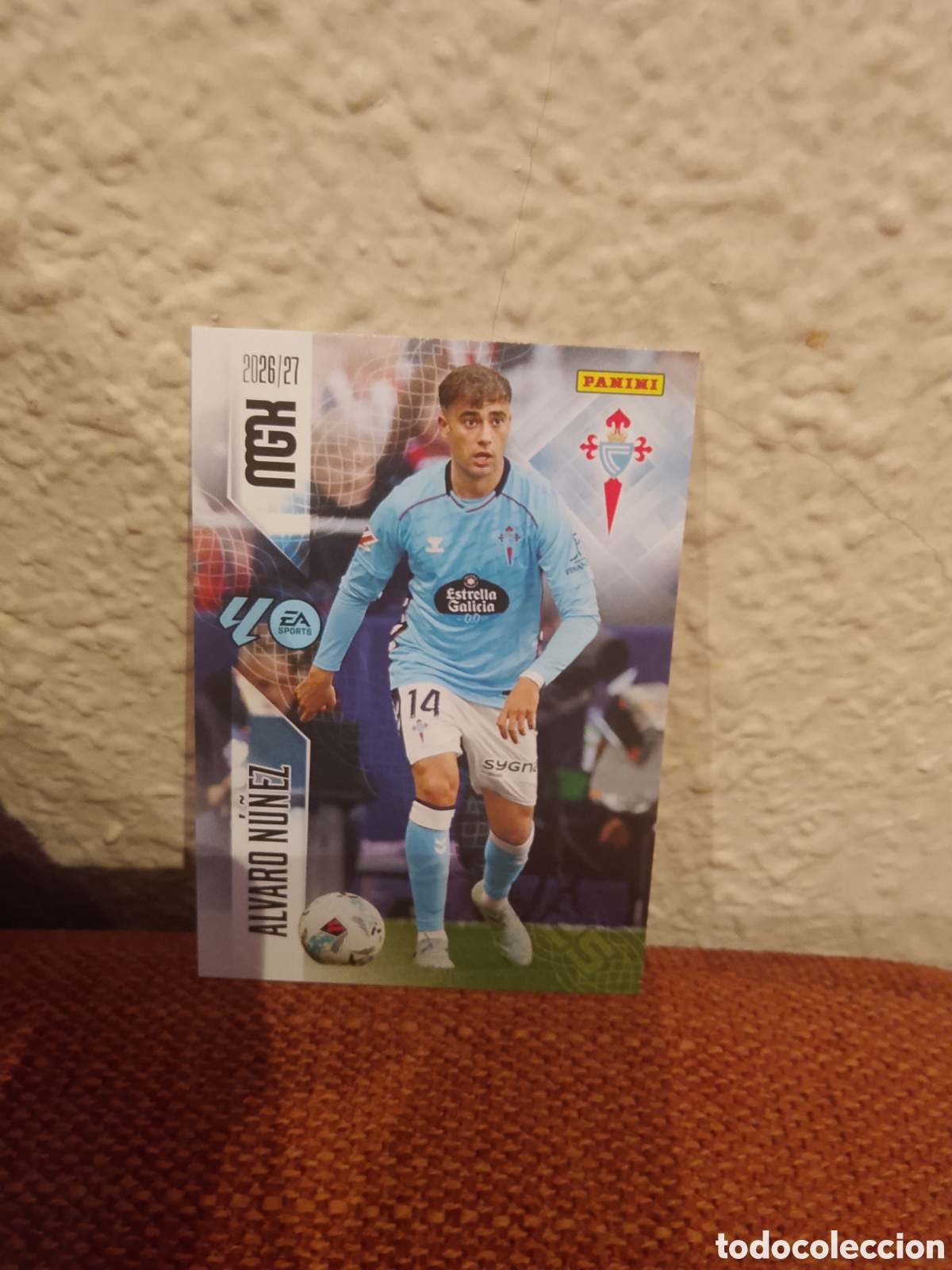 Cromos de f&uacute;tbol: &Aacute;lvaro N&uacute;&ntilde;ez 113 Celta De Vigo megacracks 26/27