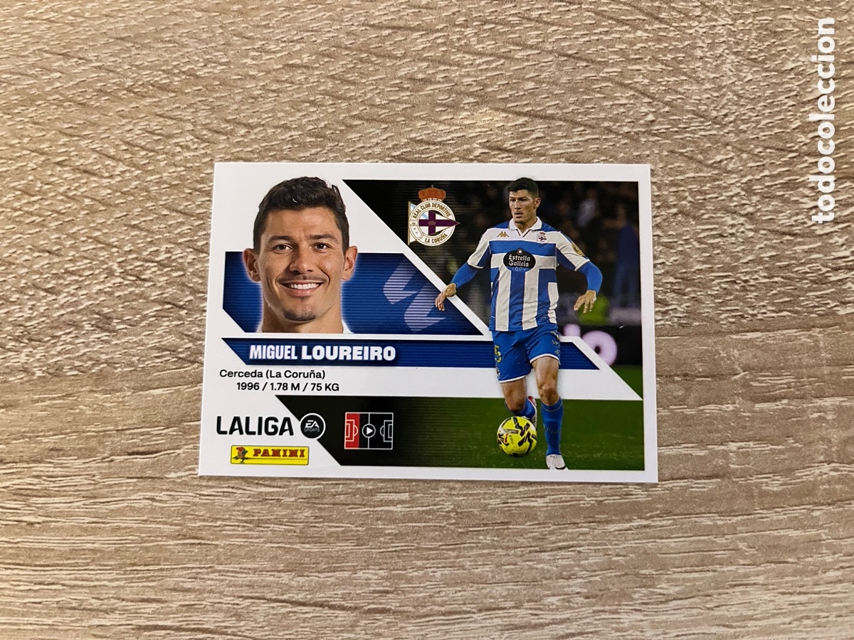 Cromos de f&uacute;tbol: 6 Loureiro LIGA ESTE EDICIONES ESTE 2026 2027 26 27 DEPORTIVO DE A CORU&Ntilde;A