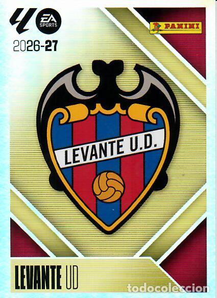 Cromos de f&uacute;tbol: CROMO PANINI LIGA ESTE 26 27 - N&ordm; 1 - ESCUDO - LEVANTE