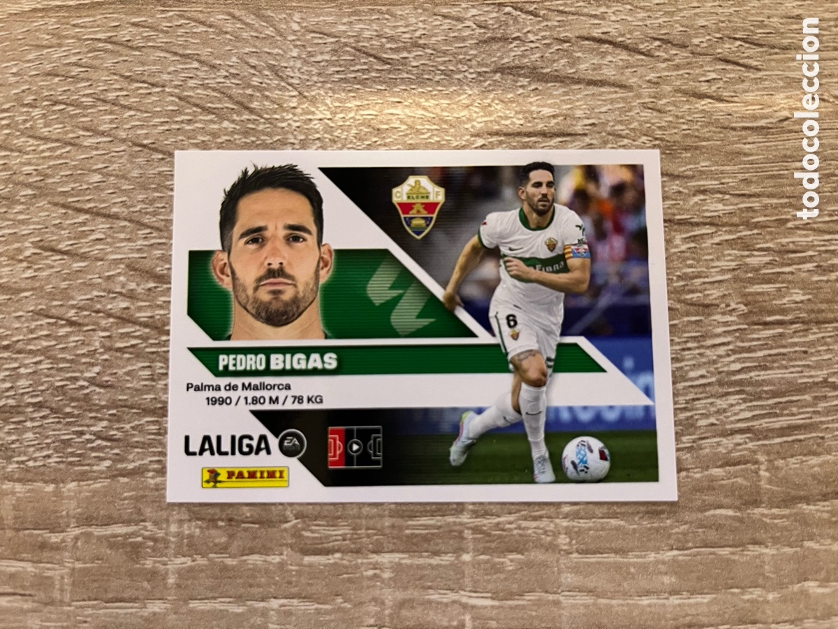 Cromos de f&uacute;tbol: 7 BIGAS LIGA ESTE EDICIONES ESTE 2026 2027 26 27 ELCHE CF