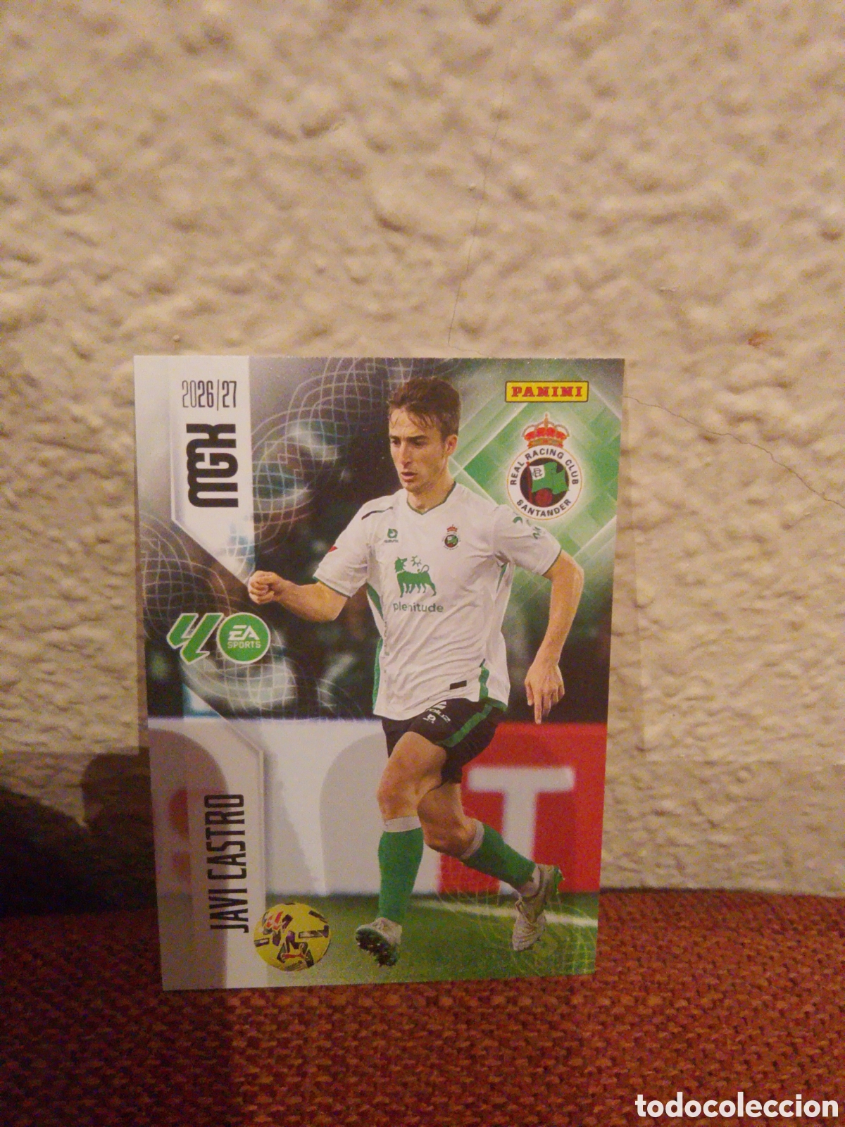 Cromos de f&uacute;tbol: Javi Castro 277 Racing De Santander megacracks 26/27 2026 2027