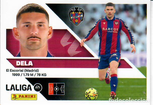 Cromos de f&uacute;tbol: CROMO PANINI LIGA ESTE 26 27 - N&ordm; 7 - DELA - LEVANTE