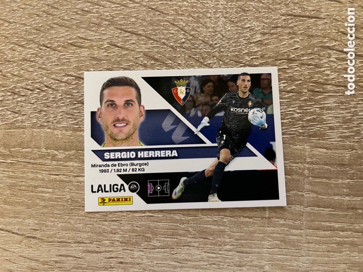 Cromos de f&uacute;tbol: 3 SERGIO HERRERA LIGA ESTE EDICIONES ESTE 2026 2027 26 27 OSASUNA