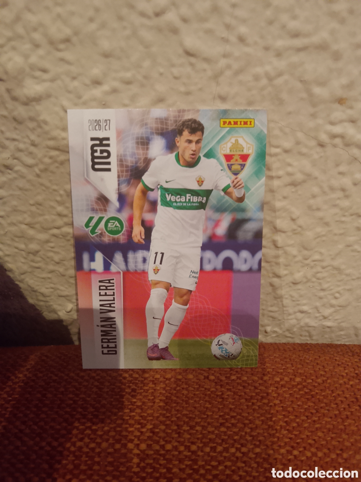 Cromos de f&uacute;tbol: Germ&aacute;n Valera 153 Elche megacracks 26/27 2026 2027