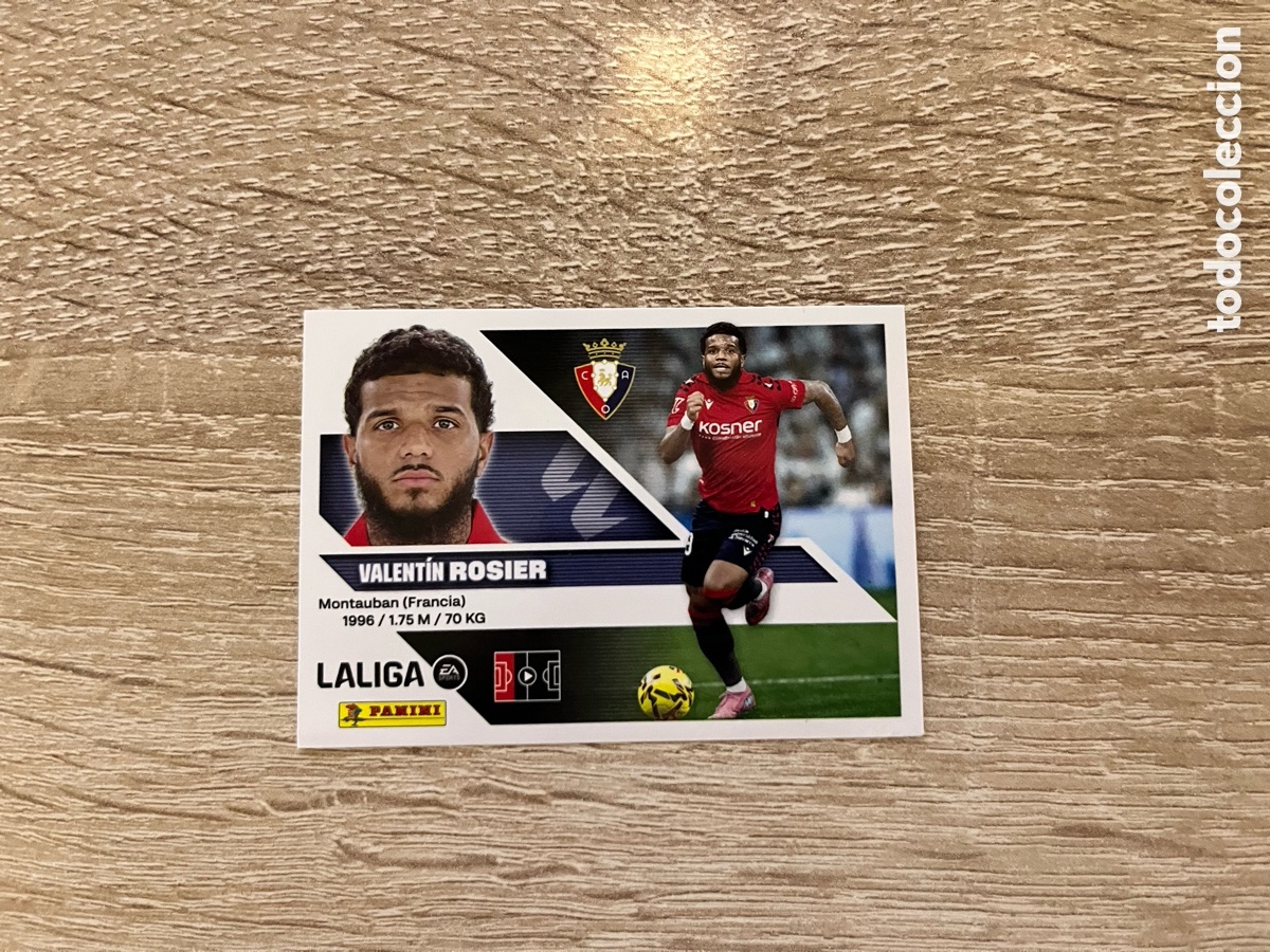 Cromos de f&uacute;tbol: 5A ROSIER LIGA ESTE EDICIONES ESTE 2026 2027 26 27 OSASUNA