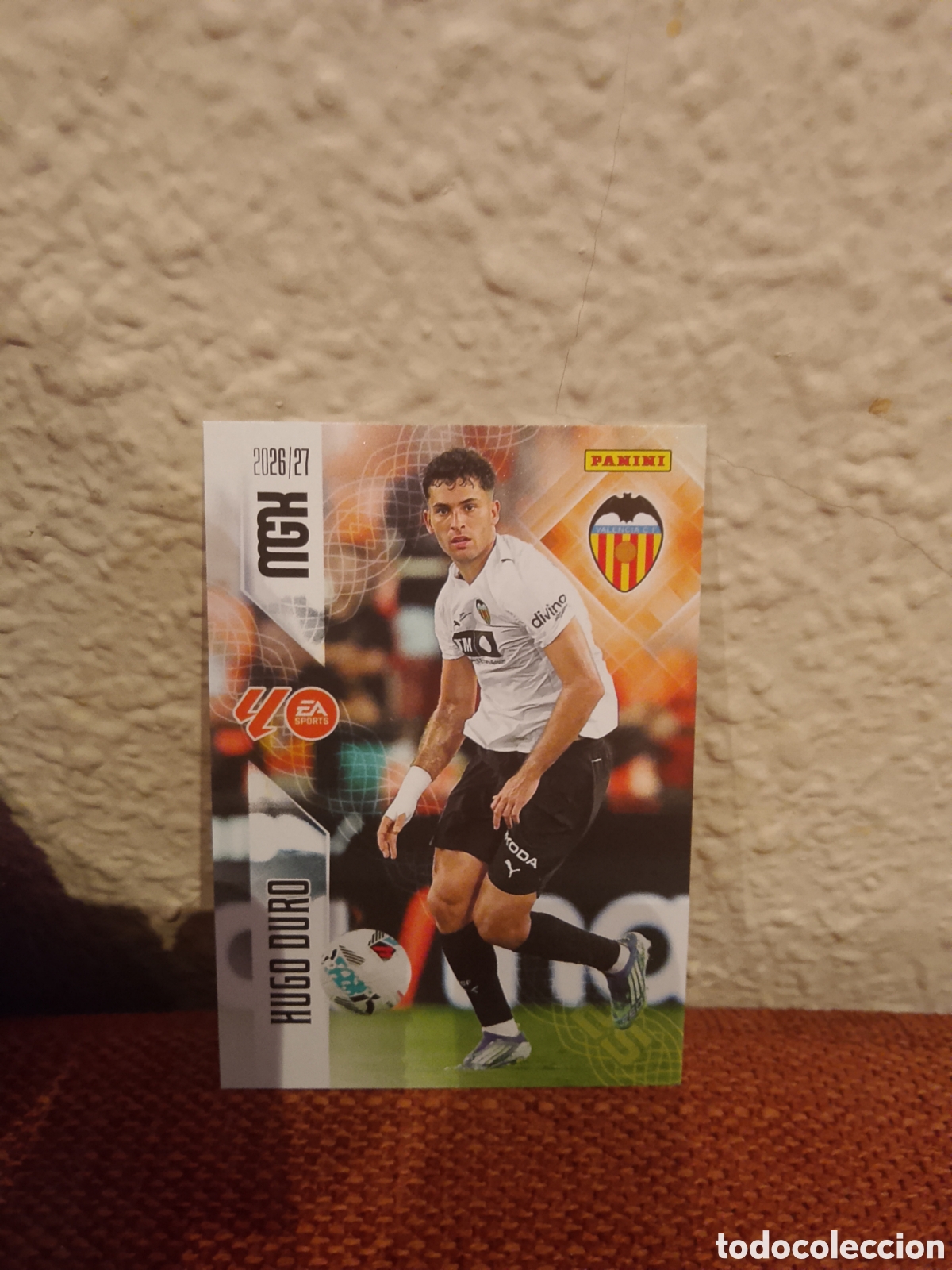 Cromos de f&uacute;tbol: Hugo Duro 358 Valencia megacracks 26/27 2026 2027
