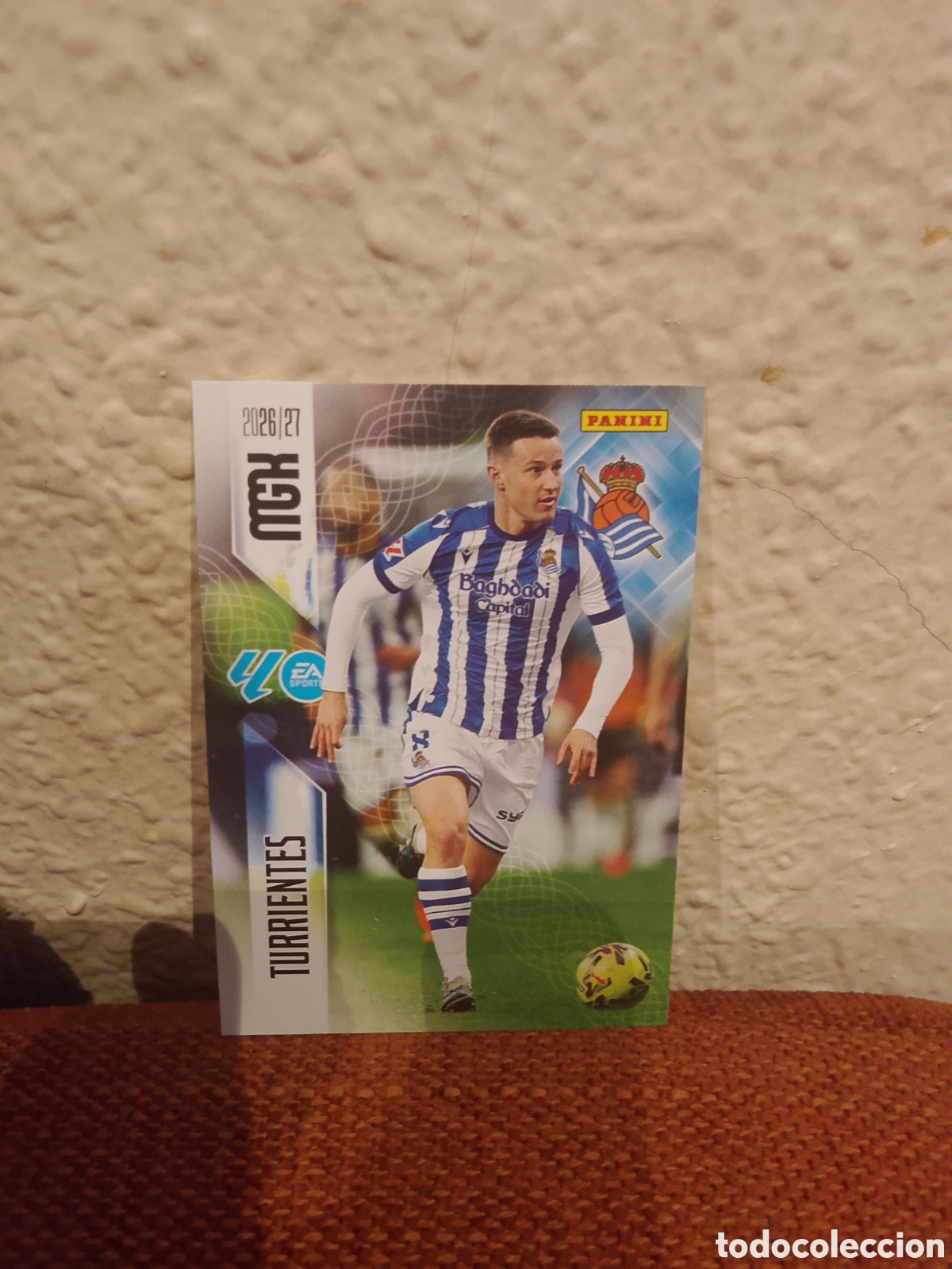 Cromos de f&uacute;tbol: Turrientes 316 Real Sociedad megacracks 26/27 2026 2027