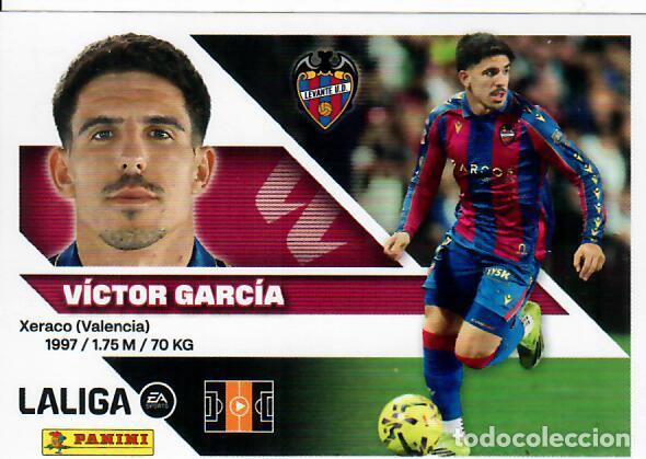 Cromos de f&uacute;tbol: CROMO PANINI LIGA ESTE 26 27 - N&ordm; 14 A - V&Iacute;CTOR GARC&Iacute;A - LEVANTE