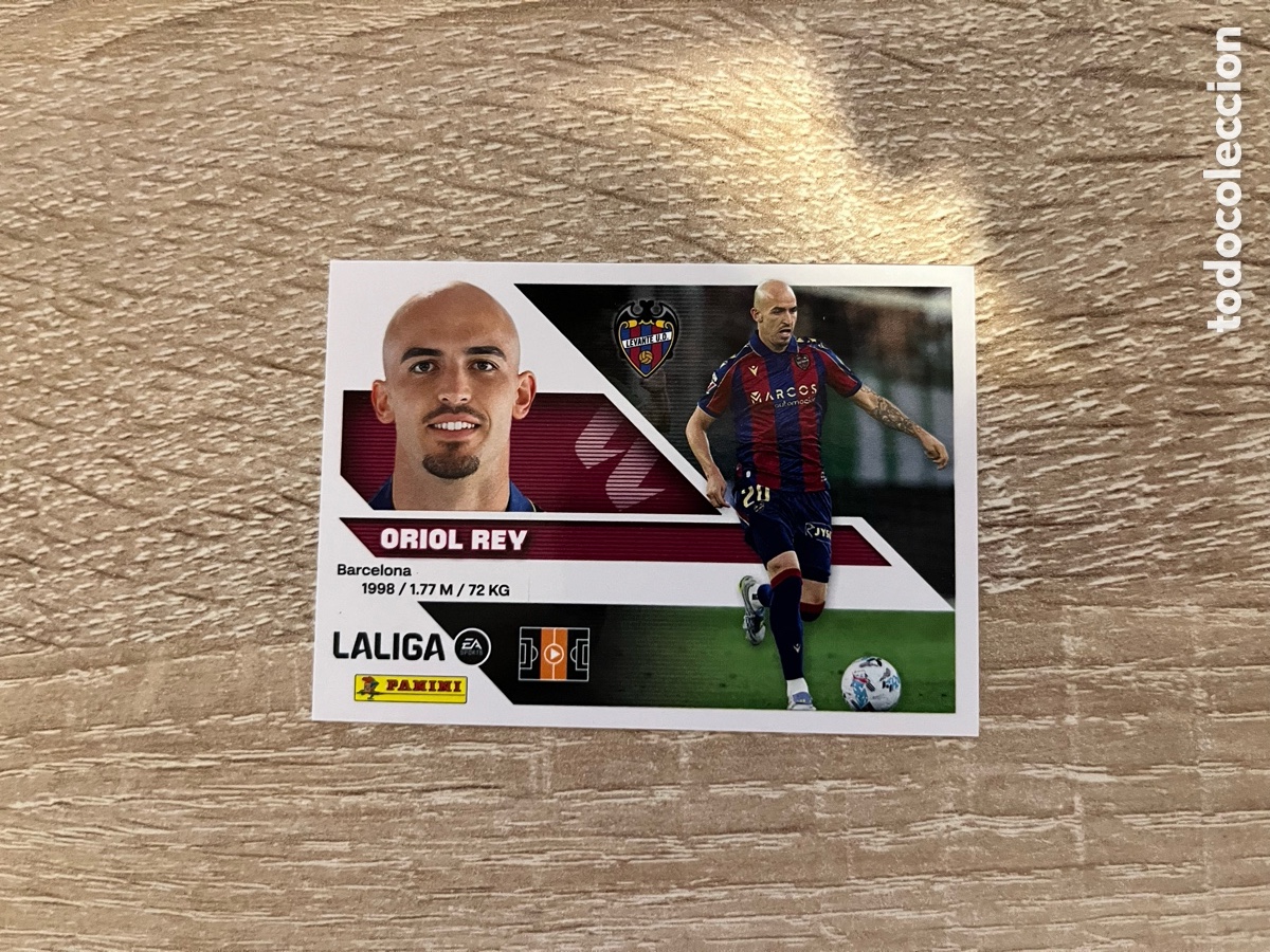Cromos de f&uacute;tbol: 11 ORIOL REY LIGA ESTE EDICIONES ESTE 2026 2027 26 27 LEVANTE
