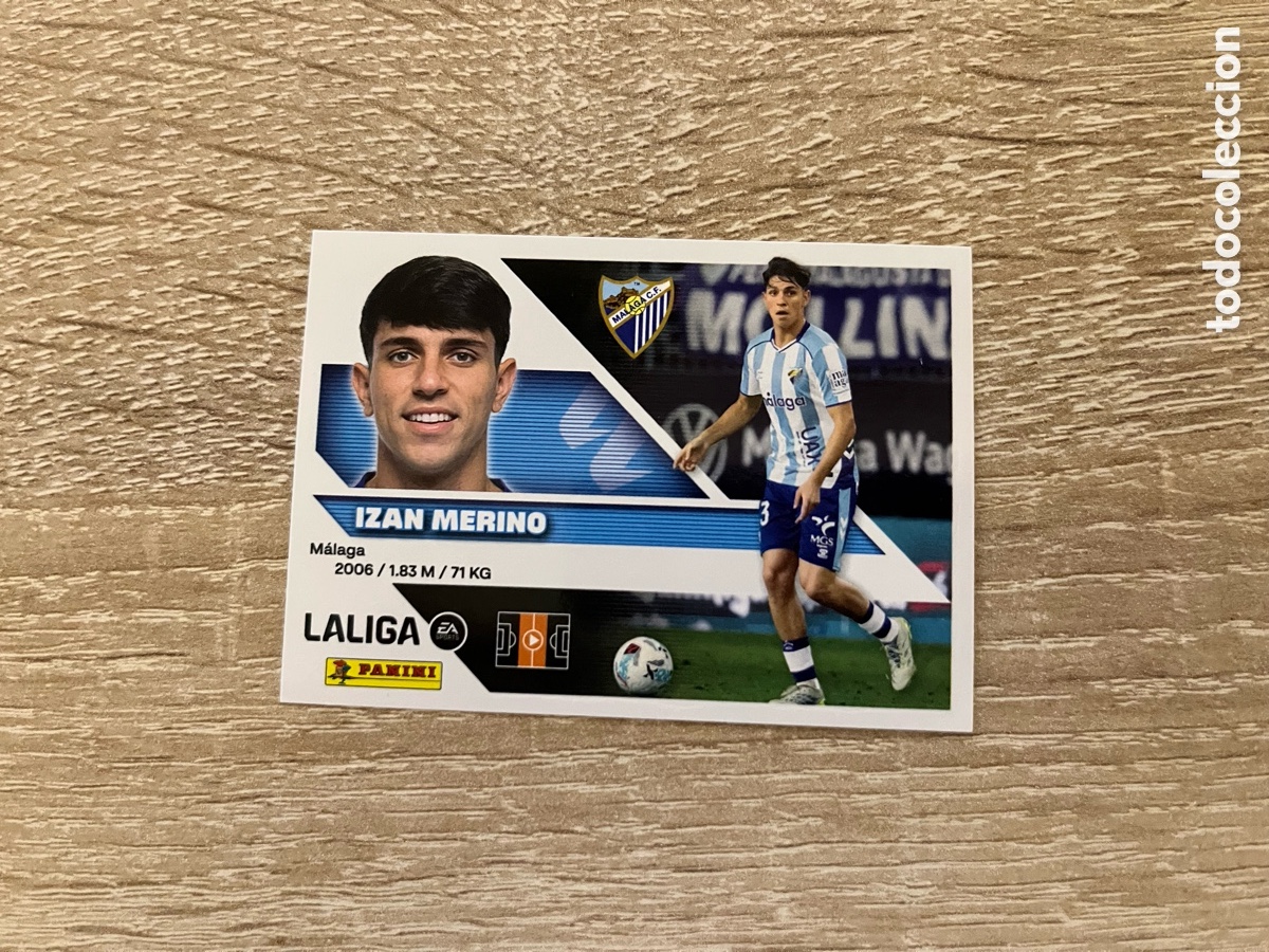 Cromos de f&uacute;tbol: 11 IZAN MORENO LIGA ESTE EDICIONES ESTE 2026 2027 26 27 M&Aacute;LAGA CF