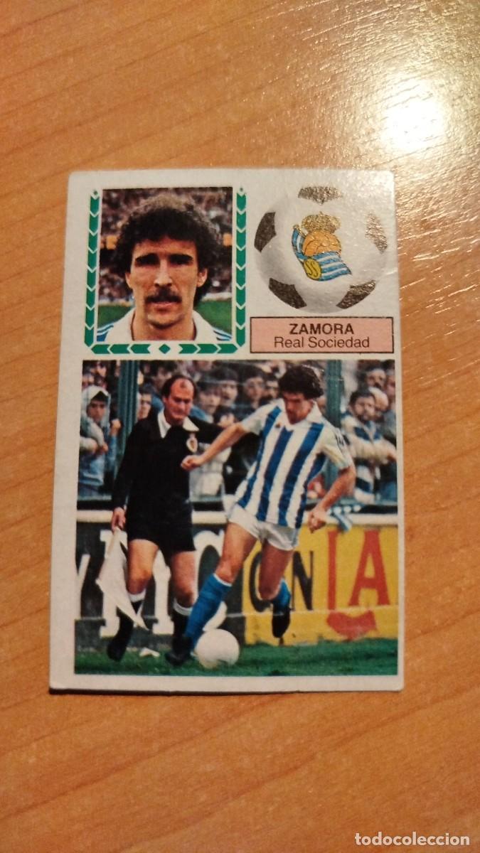 Cromos de f&uacute;tbol: LIGA ESPA&Ntilde;OLA 83/84 - REAL SOCIEDAD - ZAMORA
