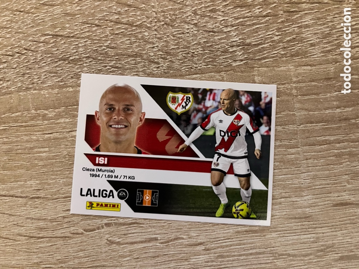 Cromos de f&uacute;tbol: 15 ISI LIGA ESTE EDICIONES ESTE 2026 2027 26 27 RAYO VALLECANO