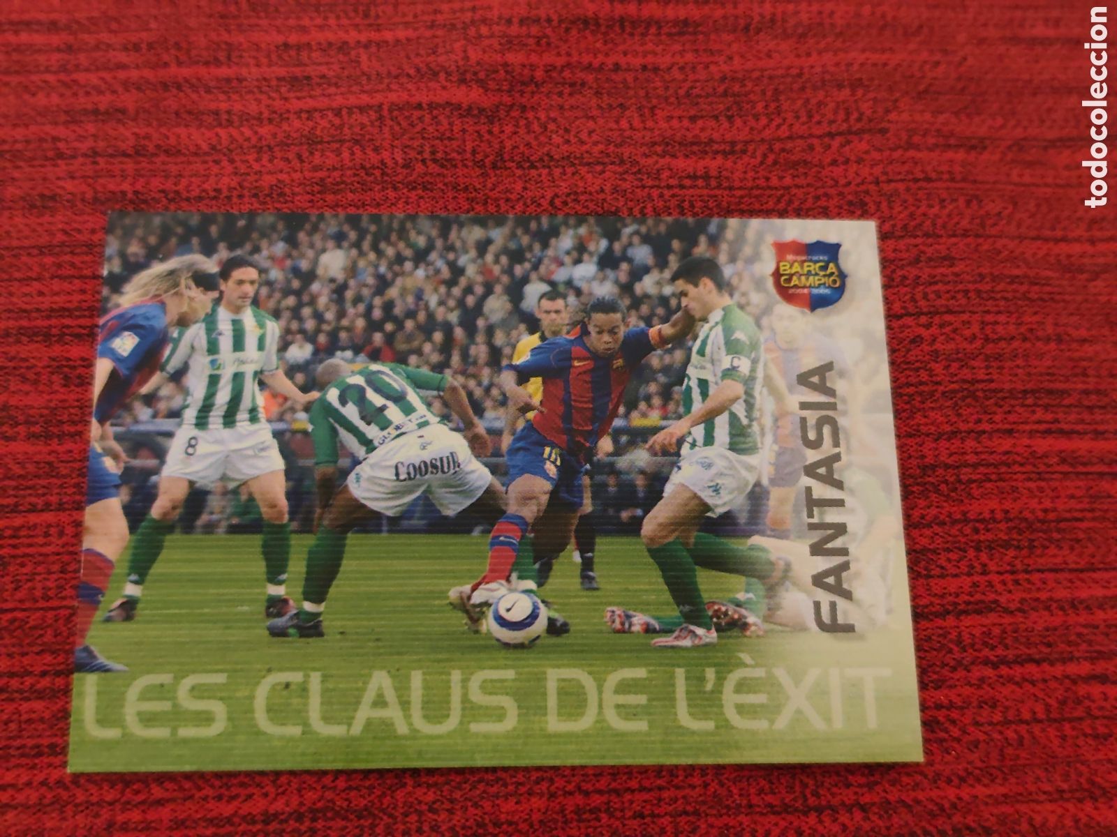 Cromos de f&uacute;tbol: #102 RONALDINHO FC BARCELONA MEGACRACKS BAR&Ccedil;A CAMPI&Oacute; 2004 2005