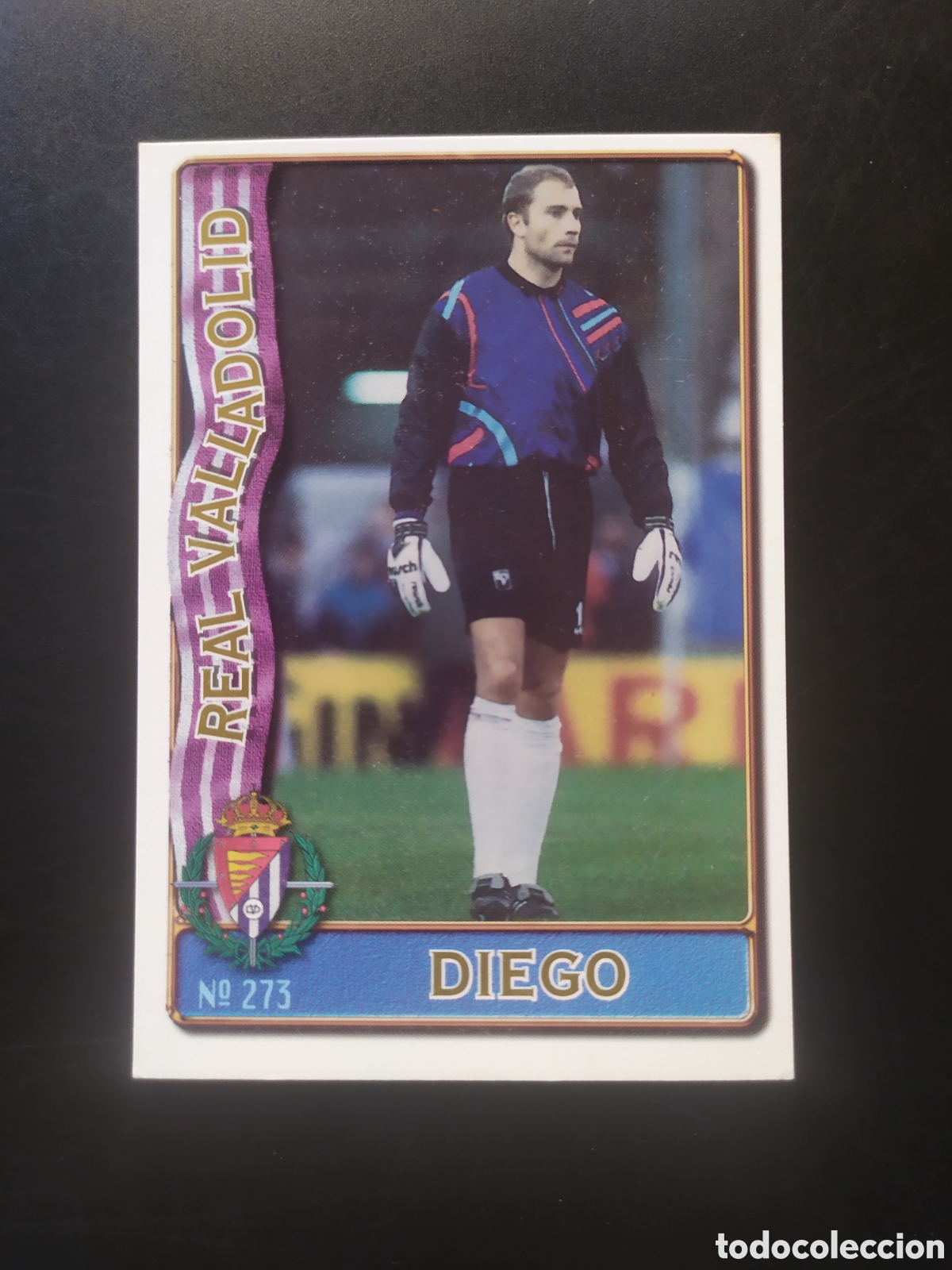 Cromos de f&uacute;tbol: Mundicromo fichas Liga 1996 1997 96 97 Diego n&deg; 273 Valladolid