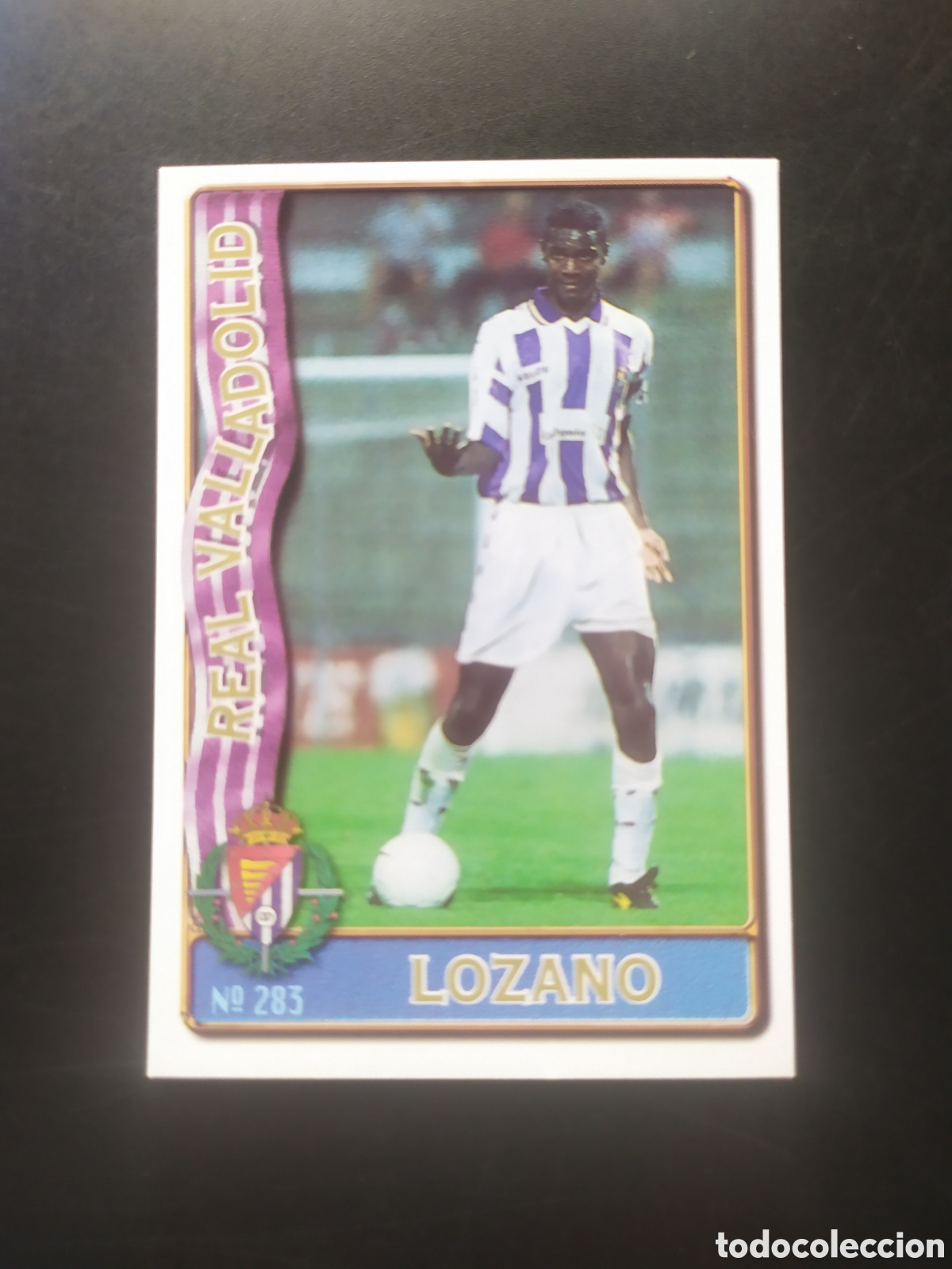 Cromos de f&uacute;tbol: Mundicromo fichas Liga 1996 1997 96 97 Lozano n&deg; 283 Valladolid