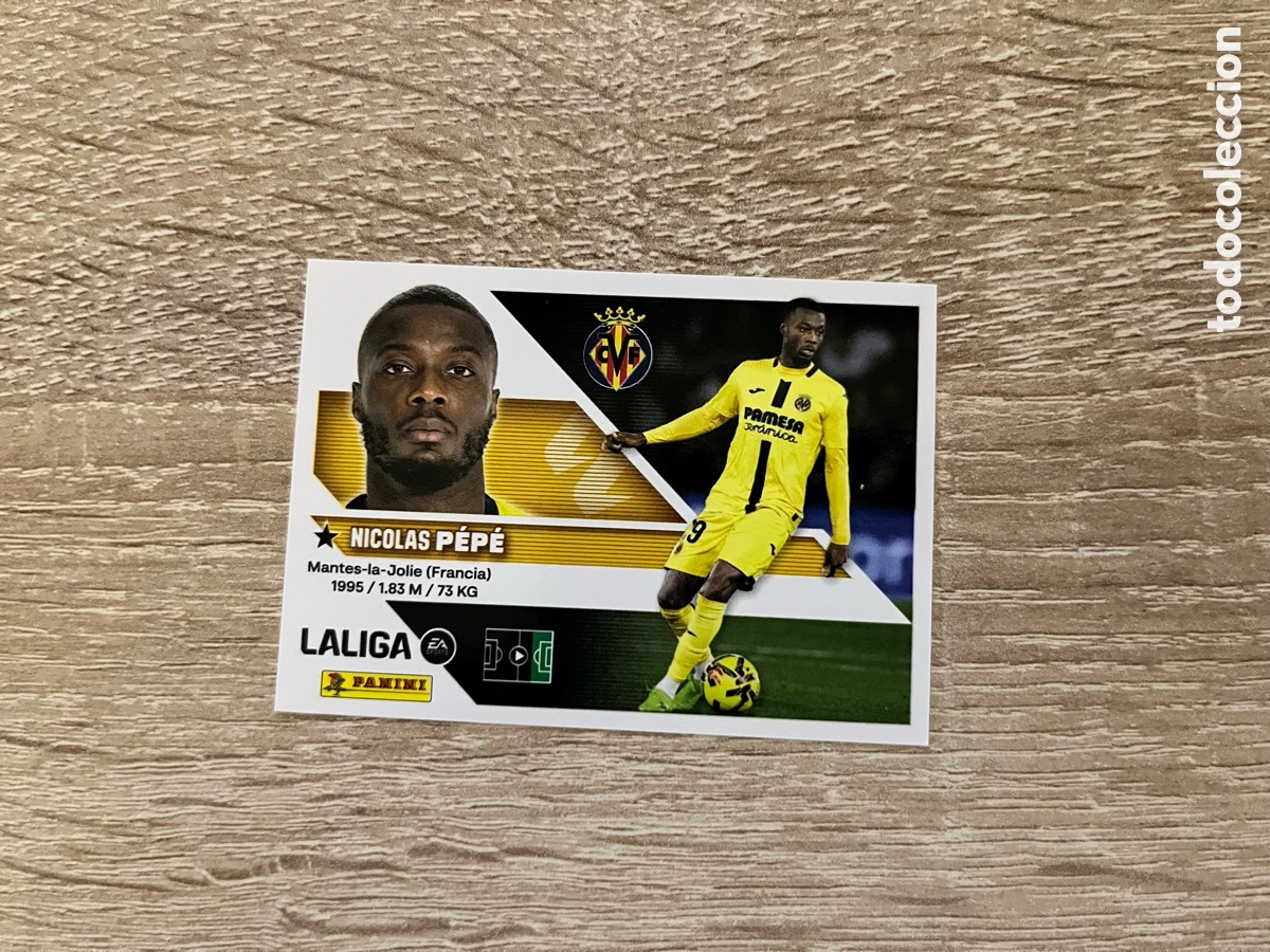 Cromos de f&uacute;tbol: 18 PEPE LIGA ESTE EDICIONES ESTE 2026 2027 26 27 VILLARREAL