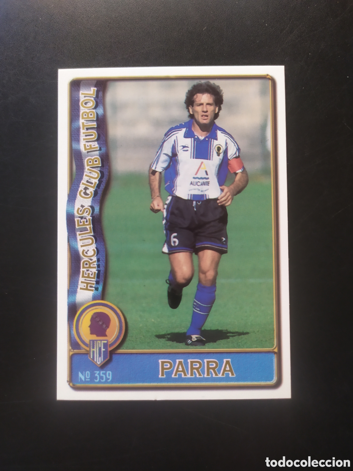Cromos de f&uacute;tbol: Mundicromo fichas Liga 1996 1997 96 97 Parra n&deg; 359 Hercules