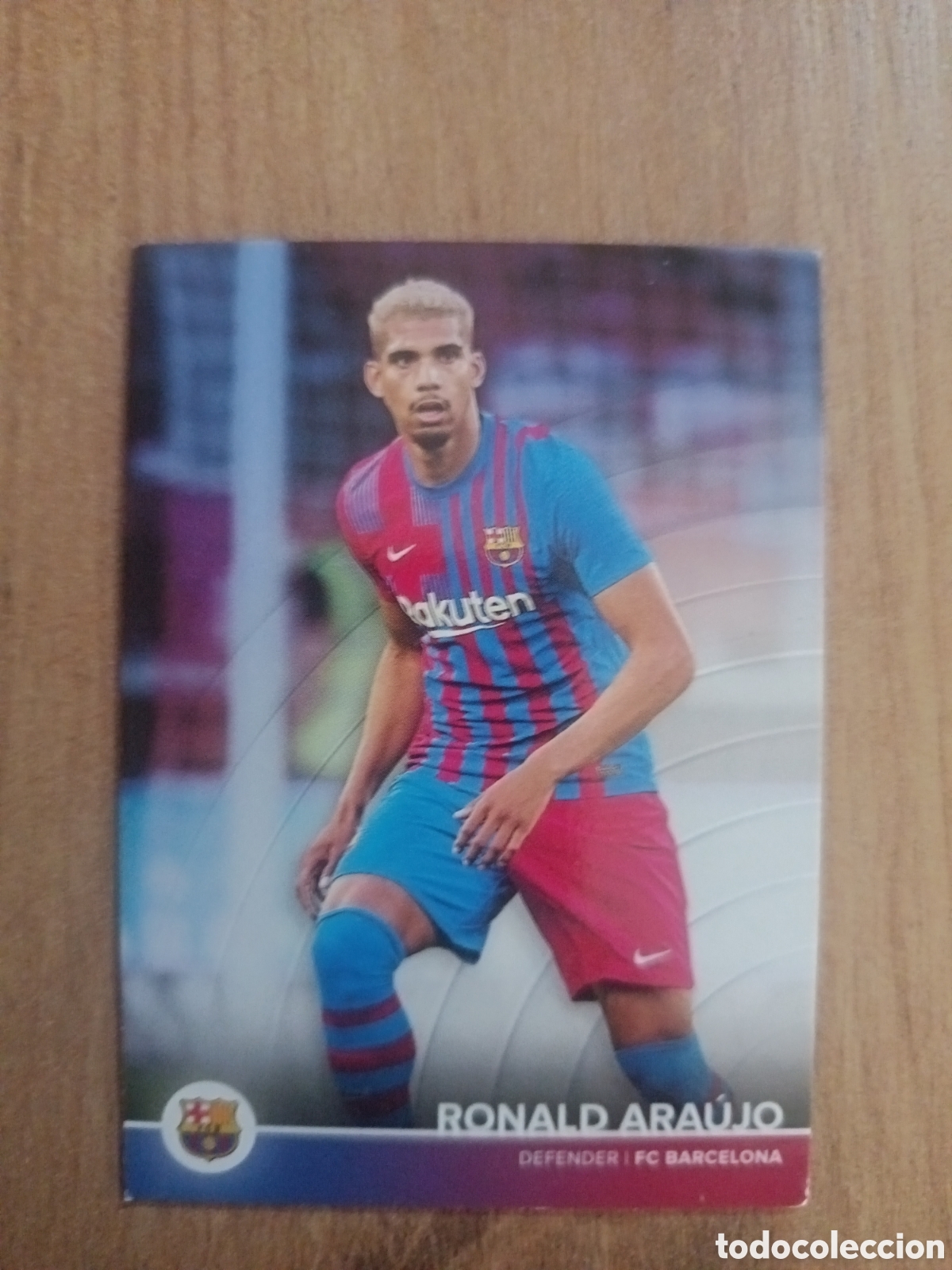 Cromos de f&uacute;tbol: 5 Ronald Araujo Topps FC Barcelona 2021