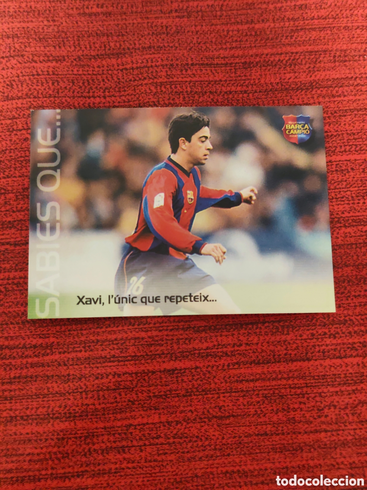 Cromos de f&uacute;tbol: #136 XAVI FC BARCELONA MEGACRACKS BAR&Ccedil;A CAMPI&Oacute; 2004 2005