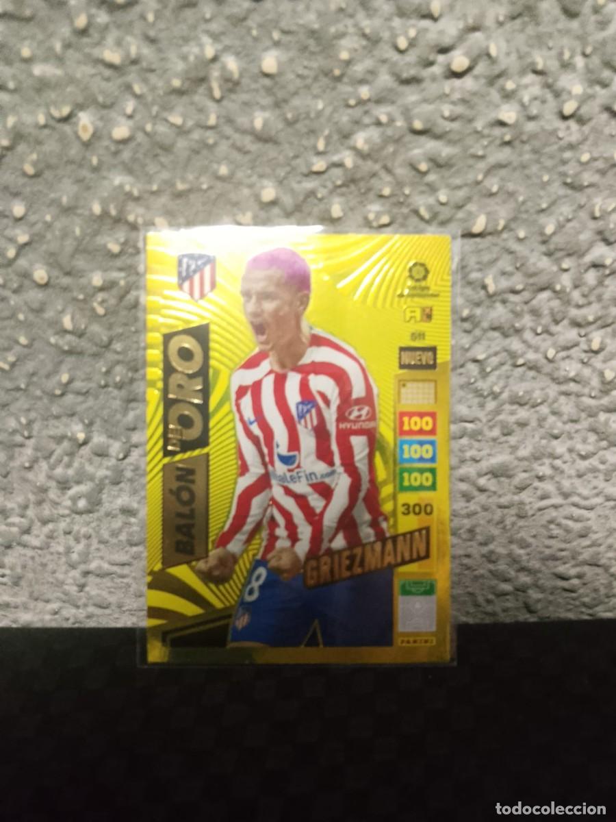 Cromos de f&uacute;tbol: Griezmann Bal&oacute;n De Oro Nuevo 22/23