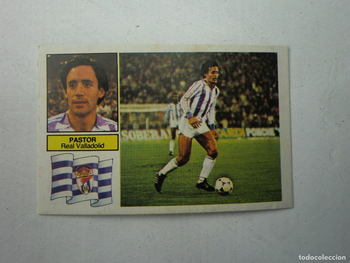 Cromos de f&uacute;tbol: Cromo de f&uacute;tbol LIGA ESTE 82-83 1982-1983: PASTOR (Valladolid), baja