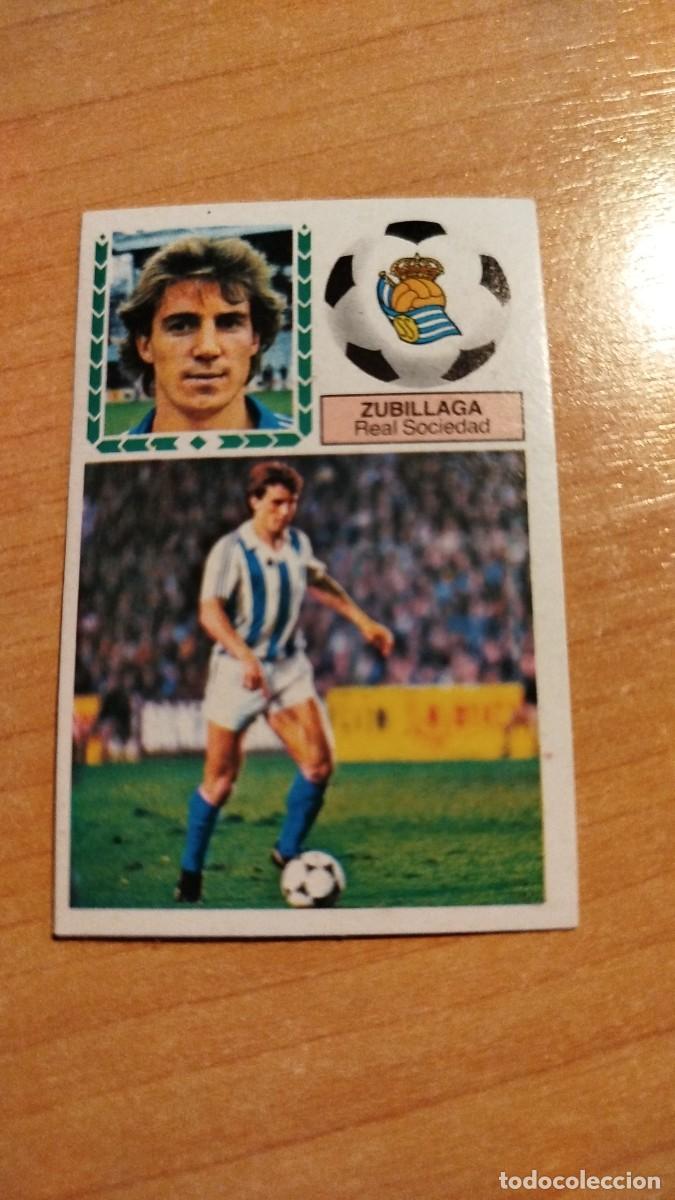 Cromos de f&uacute;tbol: LIGA ESPA&Ntilde;OLA 83/84 - REAL SOCIEDAD - ZUBILLAGA
