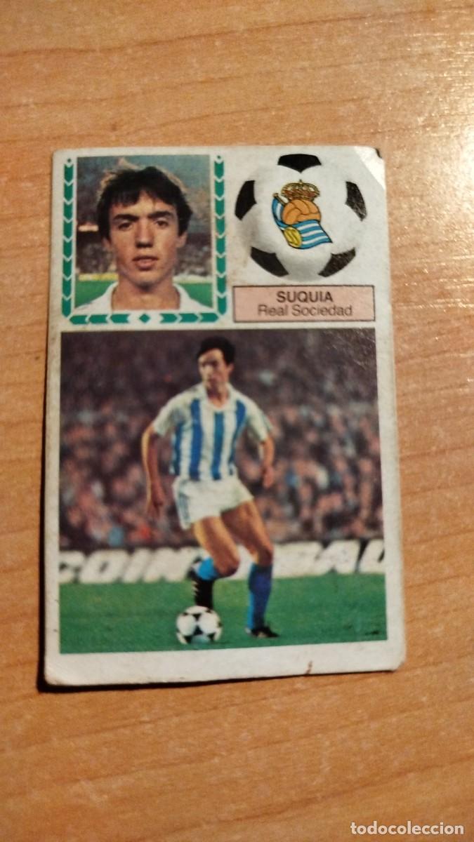 Cromos de f&uacute;tbol: LIGA ESPA&Ntilde;OLA 83/84 - REAL SOCIEDAD - SUQUIA