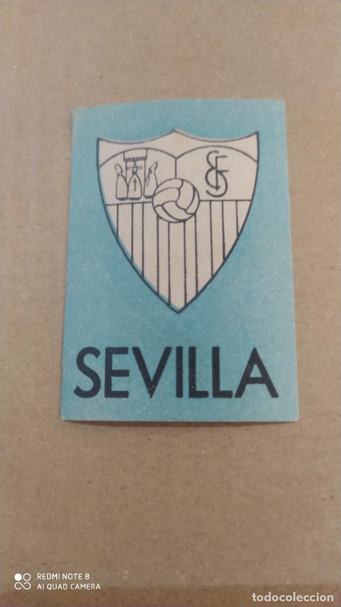 Fu&szlig;ball-Sticker: SEVILLA ESCUDO - DINAMICO 1951 1952 -51 52 - CHOCOLATES EL LINCE Y MADAM , F
