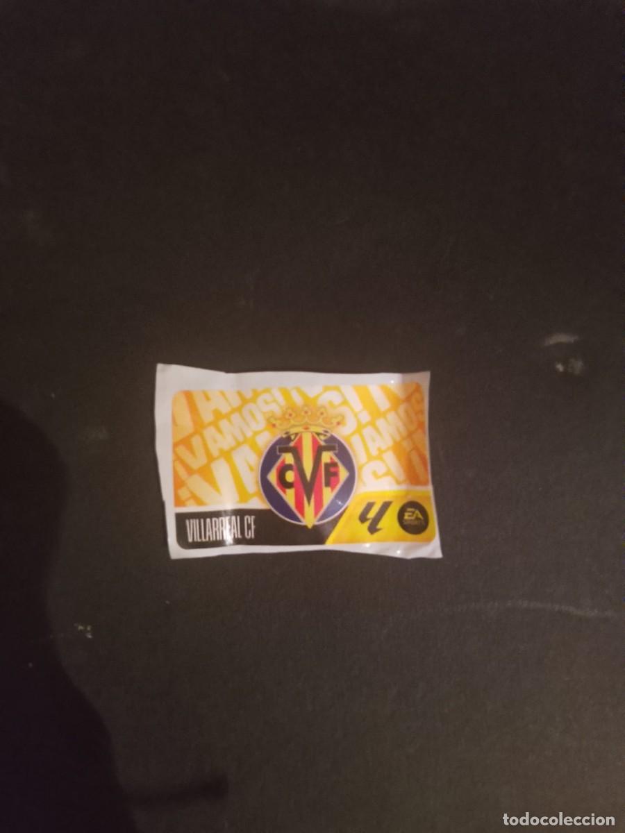 Cartes &agrave; collectionner de Football: cromo chicle escudo villarreal la liga este 26/27