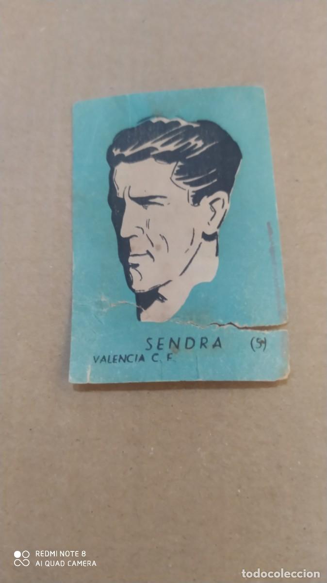Cartes &agrave; collectionner de Football: VALENCIA 9 SENDRA - DINAMICO 1951 1952 -51 52 - CHOCOLATES EL LINCE Y MADAM , F