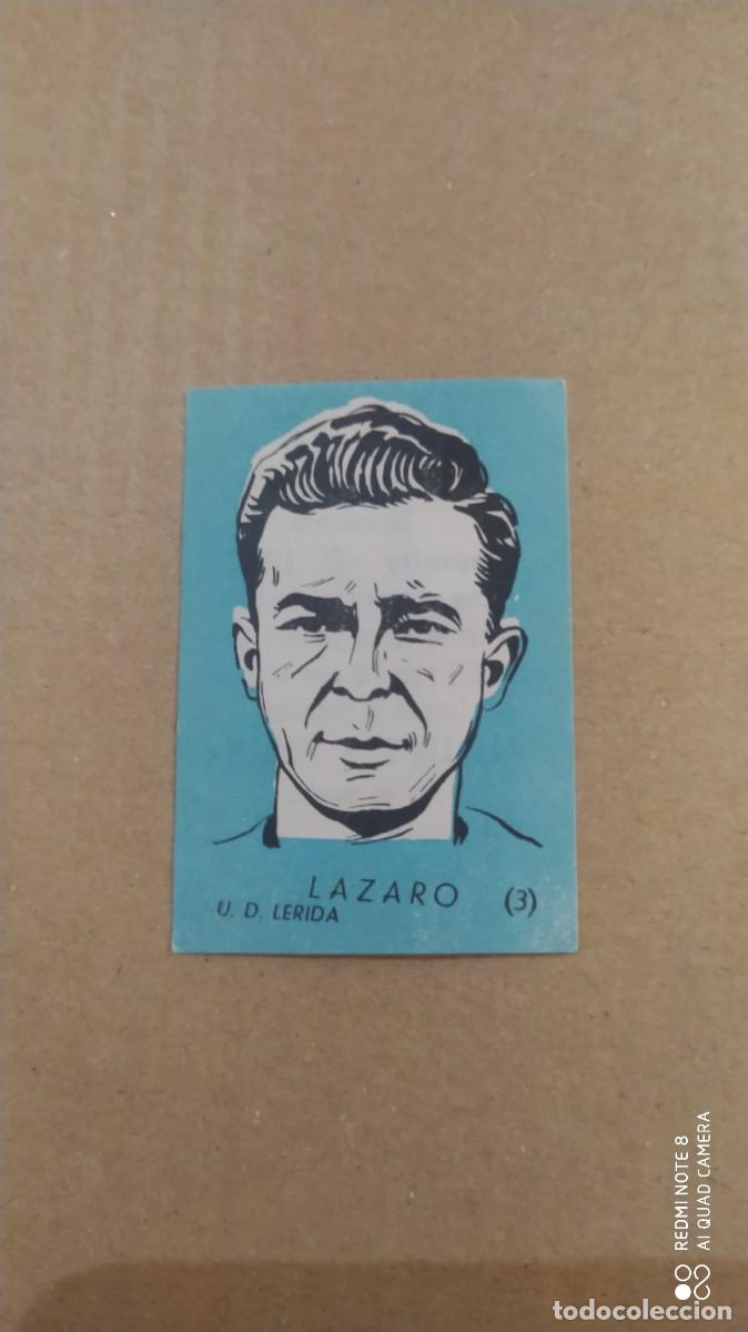 Cromos de f&uacute;tbol: LERIDA 3 LAZARO - DINAMICO 1951 1952 -51 52 - CHOCOLATES EL LINCE Y MADAM , F
