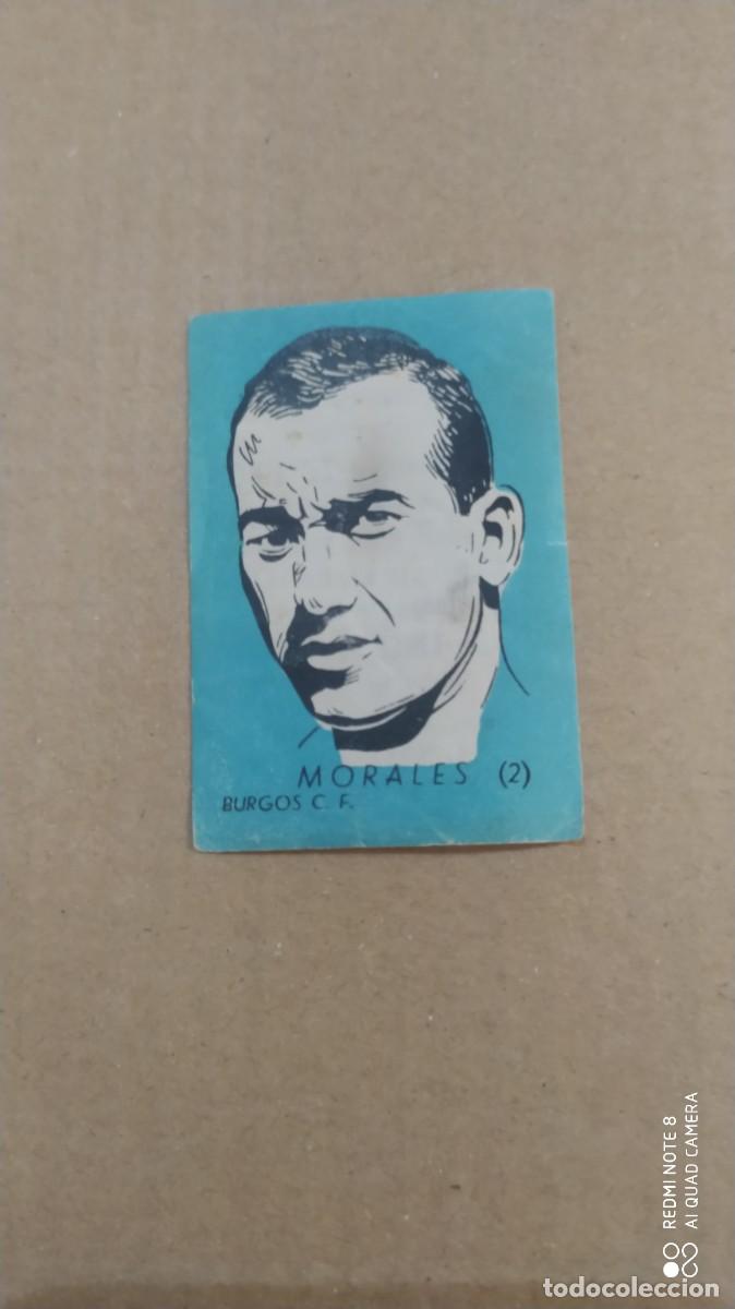 Cromos de f&uacute;tbol: BURGOS 2 MORALES - DINAMICO 1951 1952 -51 52 - CHOCOLATES EL LINCE Y MADAM , F