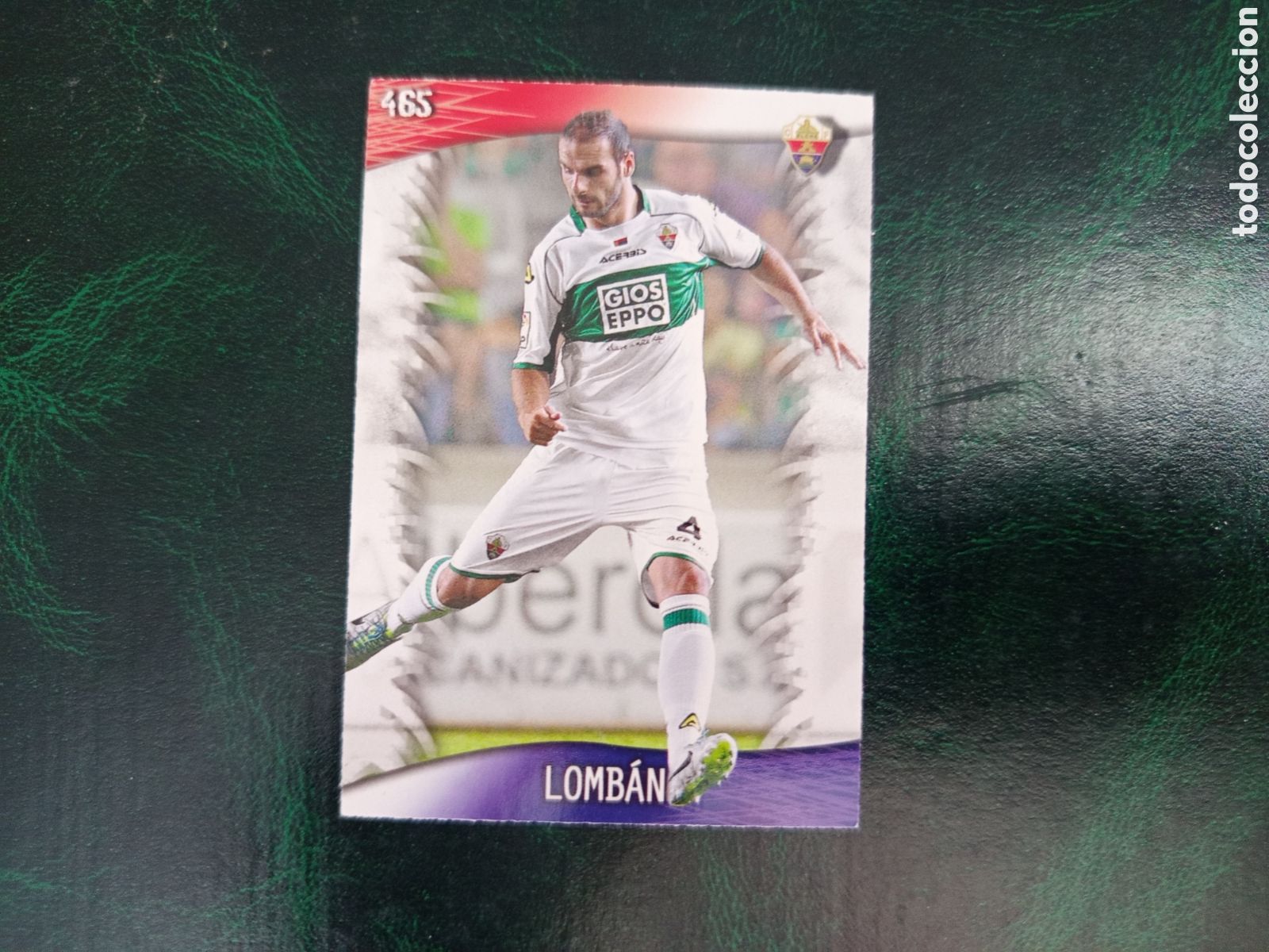 Cromos de f&uacute;tbol: ❇️ CROMO ⚽ LOMB&Aacute;N ELCHE 465 FICHAS LIGA QUIZ GAME 2014 13 14 2013 2014 MUNDICROMO ❇️