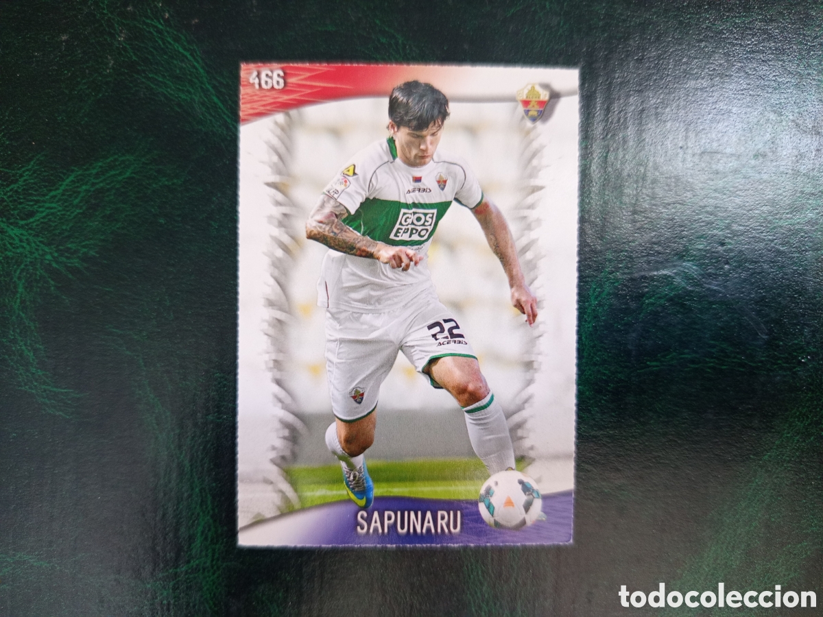 Fu&szlig;ball-Sticker: ❇️ CROMO ⚽ SAPUNARU ELCHE 466 FICHAS LIGA QUIZ GAME 2014 13 14 2013 2014 MUNDICROMO ❇️