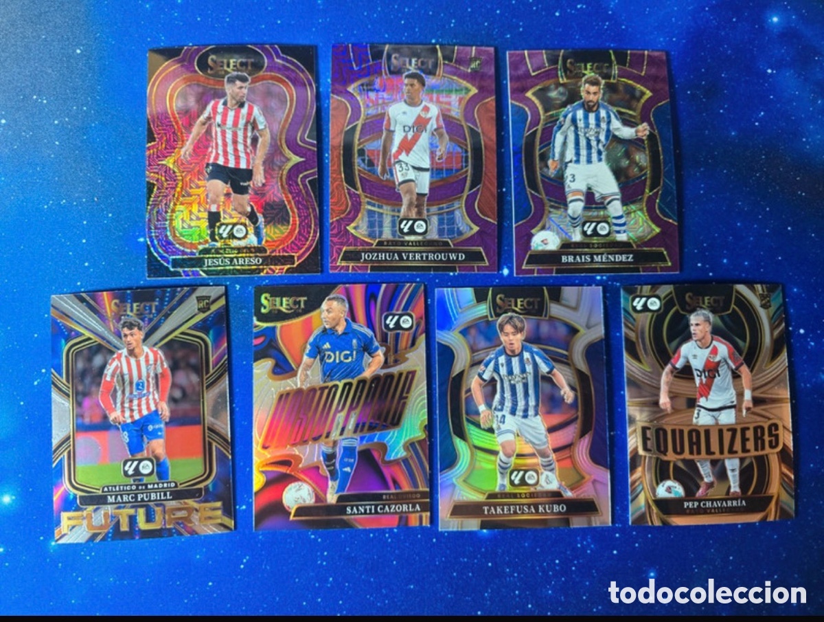 Cromos de f&uacute;tbol: Lot Panini select La Liga