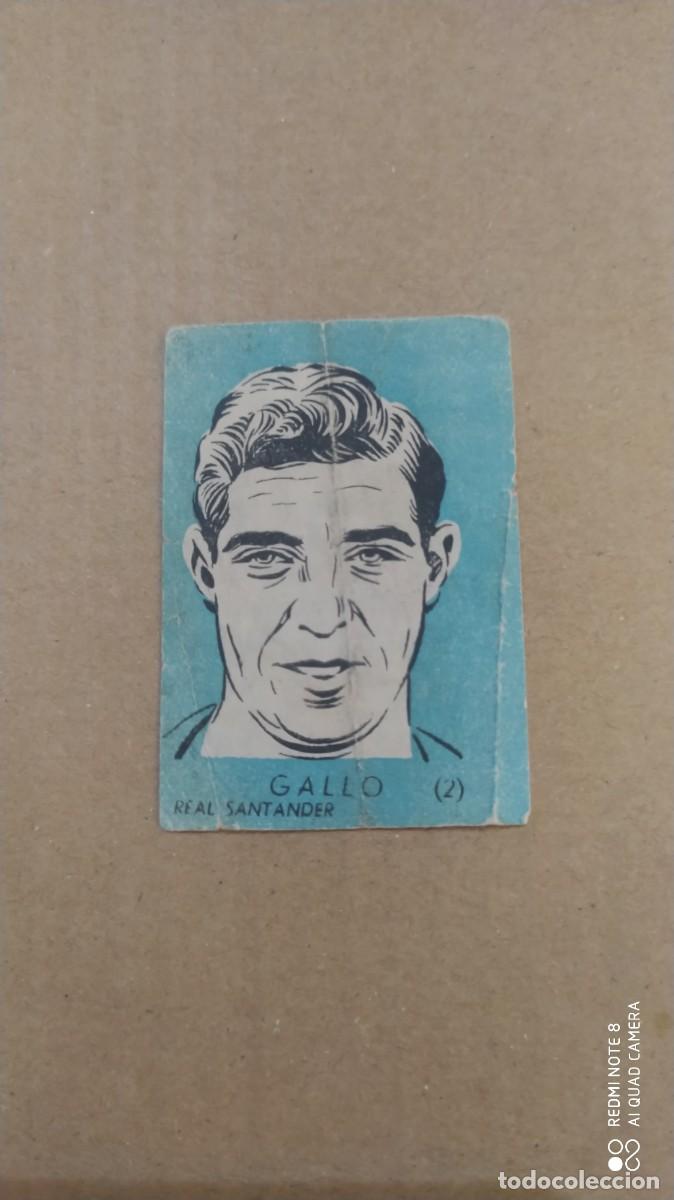 Cromos de Futebol: REAL SANTANDER 2 GALLO - DINAMICO 1951 1952 -51 52 - CHOCOLATES EL LINCE Y MADAM , F