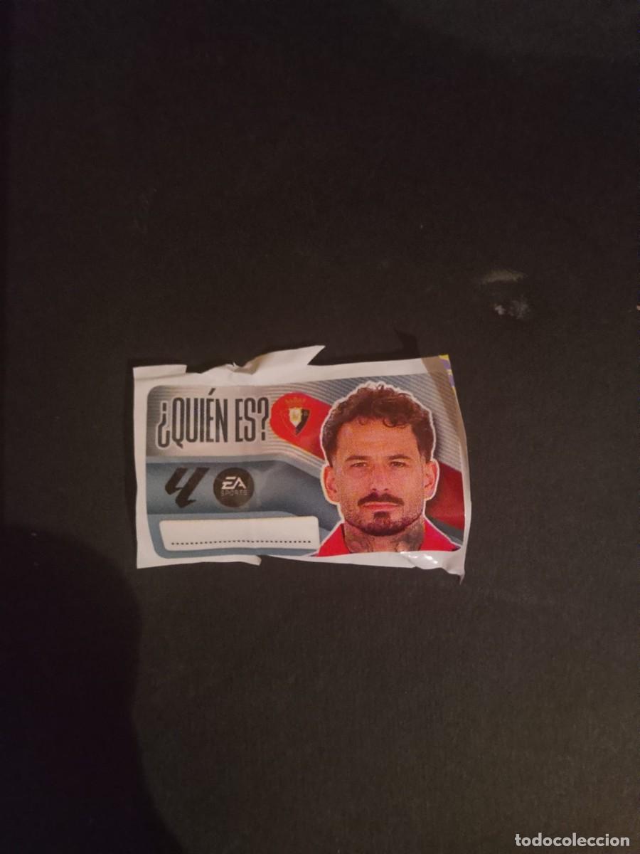 Cromos de f&uacute;tbol: cromo chicle &iquest;quien es? Ruben Garcia la liga este 26/27 2026 2027