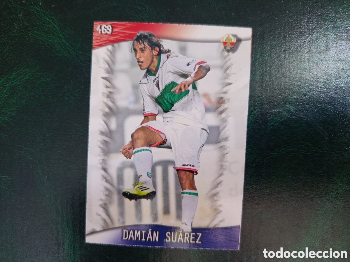 Cromos de f&uacute;tbol: ❇️ CROMO ⚽ DAMI&Aacute;N SU&Aacute;REZ ELCHE 469 FICHAS LIGA QUIZ GAME 2014 13 14 2013 2014 MUNDICROMO ❇️