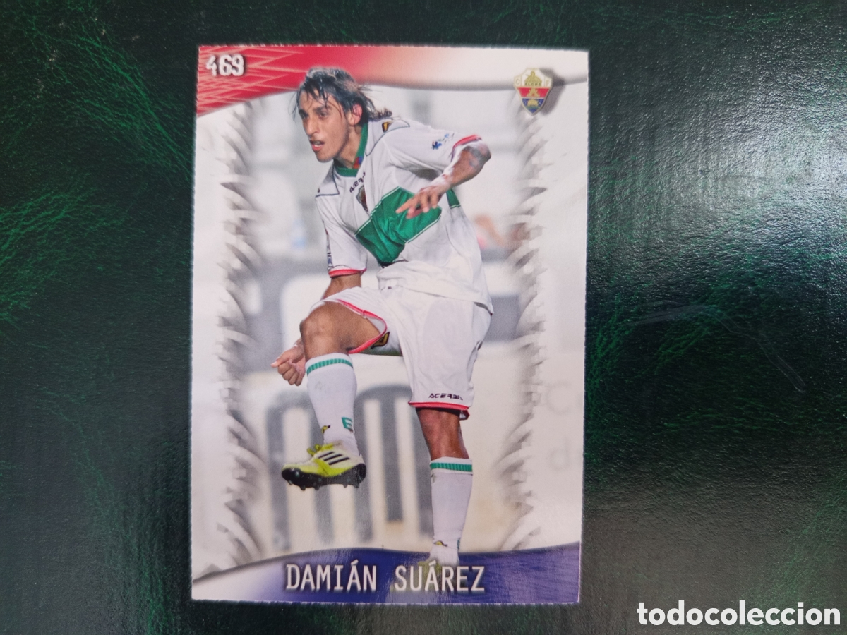 Figurine di Calcio: ❇️ CROMO ⚽ DAMI&Aacute;N SU&Aacute;REZ ELCHE 469 FICHAS LIGA QUIZ GAME 2014 13 14 2013 2014 MUNDICROMO ❇️