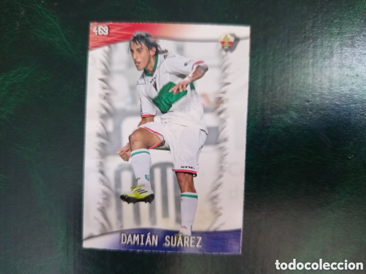 Figurine di Calcio: ❇️ CROMO ⚽ DAMI&Aacute;N SU&Aacute;REZ ELCHE 469 FICHAS LIGA QUIZ GAME 2014 13 14 2013 2014 MUNDICROMO ❇️