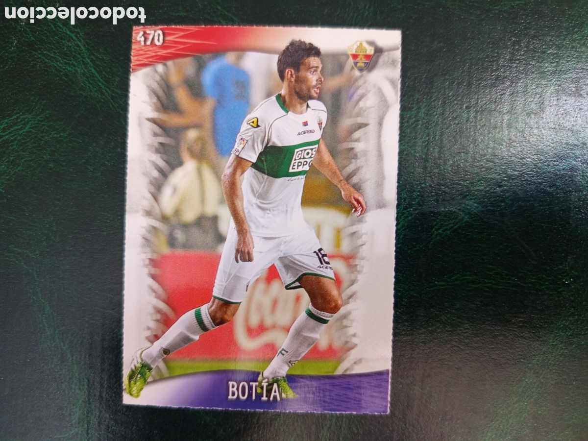 Cromos de f&uacute;tbol: ❇️ CROMO ⚽ BOT&Iacute;A ELCHE 470 FICHAS LIGA QUIZ GAME 2014 13 14 2013 2014 MUNDICROMO ❇️
