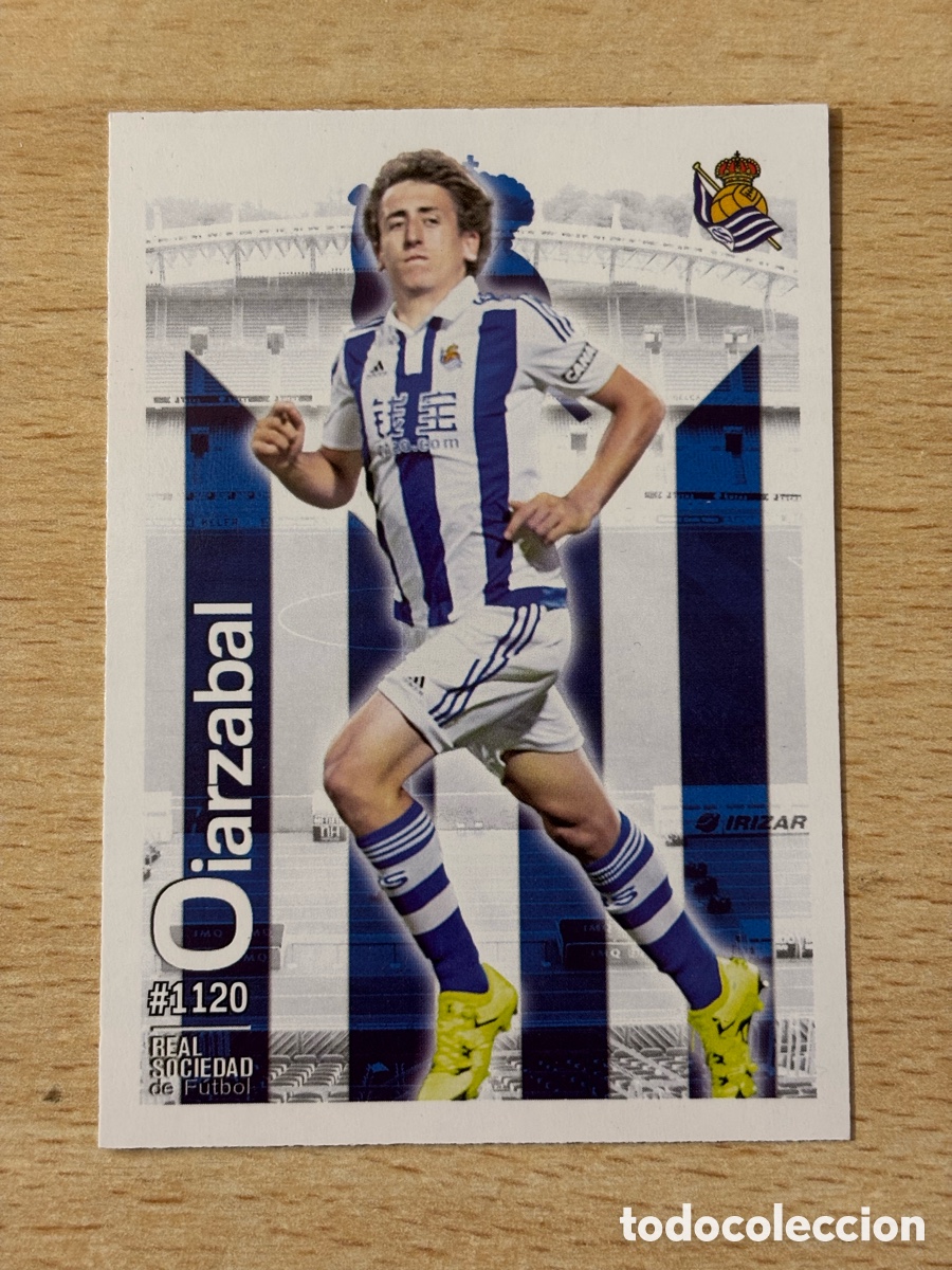 Football Stickers: # 1120 Oiarzabal rookie card Real Sociedad 2015-16 Mundicromo nuevo de sobre. Oyarzabal Perfecto.