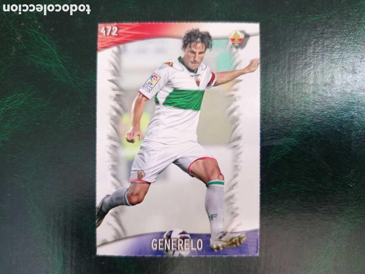 Football Stickers: ❇️ CROMO ⚽ GENERELO ELCHE 472 FICHAS LIGA QUIZ GAME 2014 13 14 2013 2014 MUNDICROMO ❇️