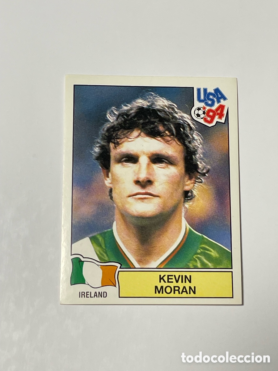Cromos de f&uacute;tbol: Kevin Moran Irlanda Panini USA &lsquo;94 #323
