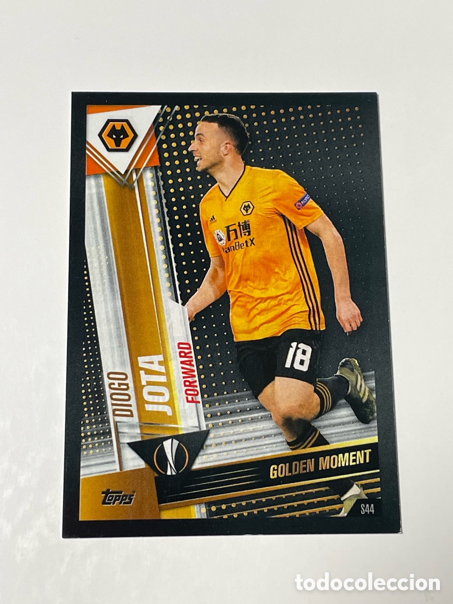 Cromos de f&uacute;tbol: Diogo Jota Wolverhampton Topps Match Attax #S44