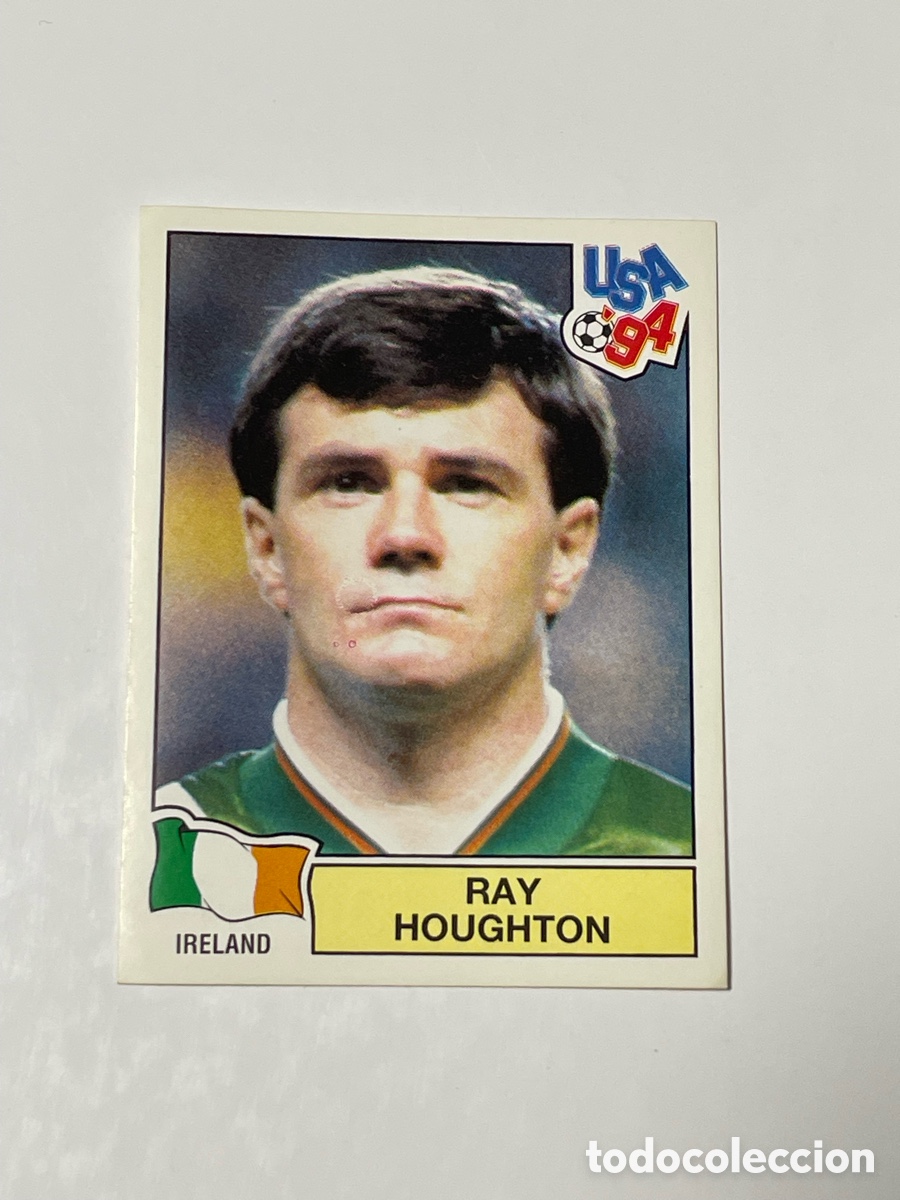 Cromos de f&uacute;tbol: Ray Houghton Irlanda Panini USA &lsquo;94 #332