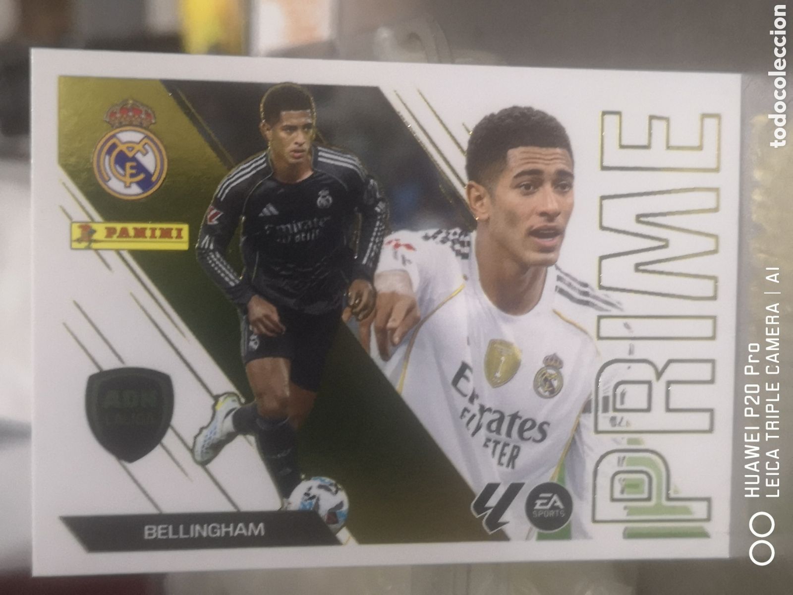 Cromos de f&uacute;tbol: LIGA ESTE 2026 2027 26 27 BELLINGHAM ADN PRIME 2 REAL MADRID