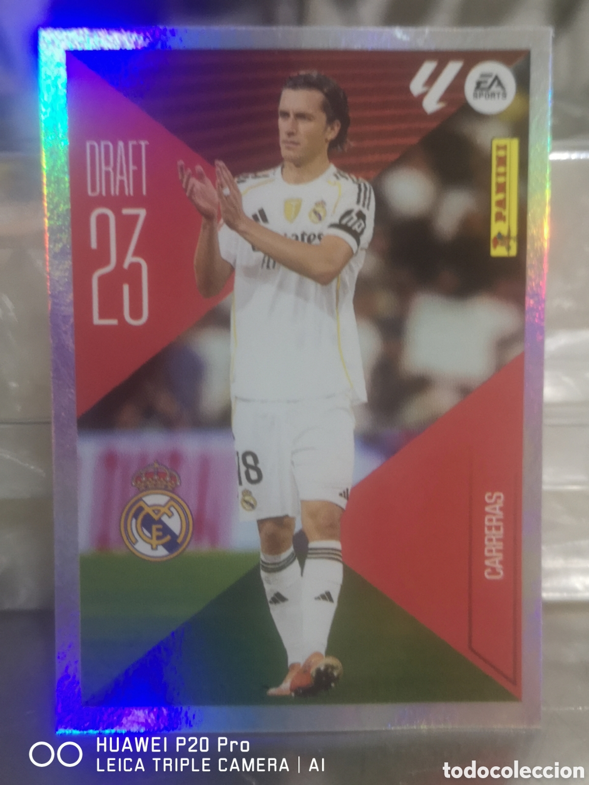 Cromos de f&uacute;tbol: LIGA ESTE 2026 2027 26 27 CARRERAS DRAFT 23 REAL MADRID 5